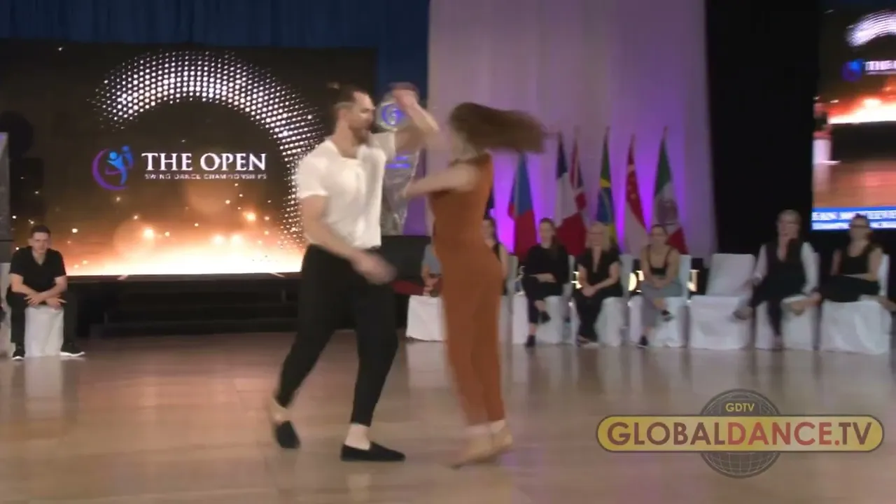 Sean McKeever and Victoria Henk - 5th place Champions Jack&Jill Finals - US Open 2022