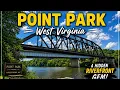 Exploring Point Park Parkersburg WV on the Ohio River