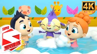 Bath Song for Kids | Fun Bath Time Routine | Healthy Habits Nursery Rhymes