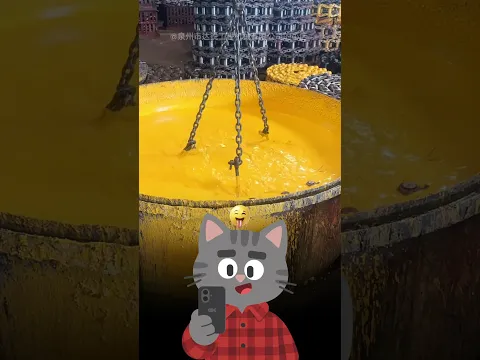 ЗАЛИПАТЕЛЬНОЕ Видео с Производства ЦЕПЕЙ #шорты