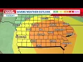 LIVE WEATHER RADAR Severe thunderstorms move across Iowa