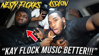 i played kay flock music in front of nesty floxks and assasin and this happened 
