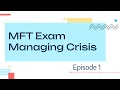 Crisis Intervention Practice Questions for MFT Exam Prep 2025