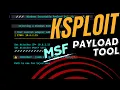KSploit MSF Payload Tool Usage