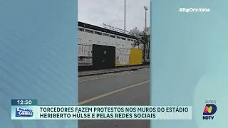 Criciúma vive momento de pressão da torcida