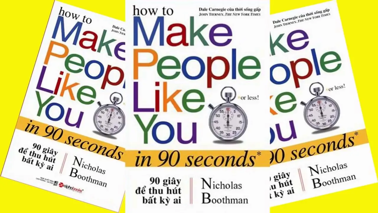 90 giây để thu hút bất kỳ ai full - Nicholas Boothman - Tủ Sách Quý