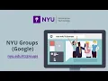 NYU Groups Google
