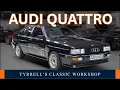 Download Lagu Audi Quattro - the efficient game-changer | Tyrrell's Classic Workshop