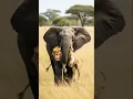 Download Lagu Elephant hits Lion hard #shorts #youtubeshorts #viralshorts #trending #fyp