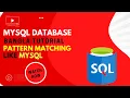 MySQL Database Bangla Tutorial 11 LIKE Operator Pattern Matching in MySQL Database