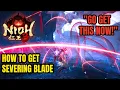 QUICK AND EASY GUIDE HOW TO GET SEVERING SPIN NIOH 3