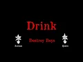 Destroy Boys - Drink - Karaoke