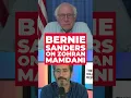 Bernie Sanders Zohran is EXCEPTIONAL