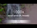Jarryd James - 1000x (Feat. Broods) (Melody) (Karaoke Version)