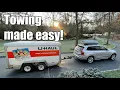 Family SUV versus U-Haul 6x12 Cargo Trailer overview and towing impressions Volvo XC90