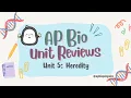 AP Biology Review Unit 5 Heredity