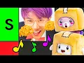 ALL LANKYBOX SONGS 2016-2025 FOXY BOXY RANK ALL LANKYBOX SONGS