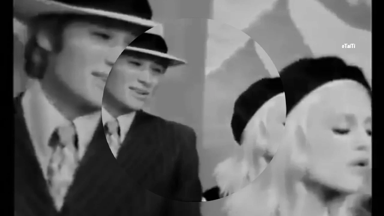 oTaiTi Johnny Hallyday & Sylvie Vartan 1968 L'histoire de Bonnie and Clyde