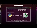 How to install Python Python code on Vim run code using on Ubuntu 20 04 LTS using terminal