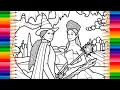 Colouring Wicked Glinda and Elphaba