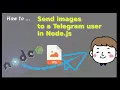 How to send an image to a Telegram user in Node js