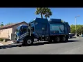Republic Services Las Vegas 1672 Collecting Trash in My Area With a Sub