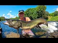 4 Days in the NorthWoods - Big Musky Kayak Fishing Spillways