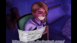 Spider Gwen gets Webbed up and gagged