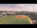 Time-lapse from atop the Polar Park videoboard