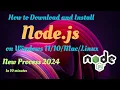 How to Install Node js on Linux By Visionary Web
