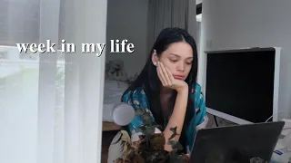 WEEK IN MY LIFE | productive days + celebrating my birthday