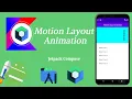How to Implement MotionLayout Animation in Jetpack Compose Android Kotlin Make it Easy