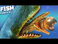 Download Lagu PREHISTORIC PROGNATHODON vs ANCIENT DEADLY WHALE! | Feed and Grow Fish