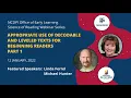 NC DPI OEL Appropriate use of Decodable and Leveled Texts Part 1 Webinar 22