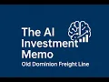 Old Dominion Freight Line Inside a Trucking Powerhouse