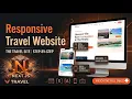 Next JS Travel App Design with On Scroll Animation Free Source Code