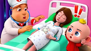 Mom! Be careful of the Fake Doctor! | Stranger Danger | Nursery Rhymes & Kids Songs by Little PIB