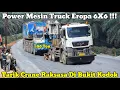 Download Lagu Truck Eropa 6X6 Tarik Crane Raksasa Seberat 100 Ton Di Bukit Kodok
