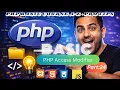 PHP Access Modifiers Explained Public vs Protected vs Private OOP Encapsulation in PHP