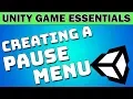 Creating a Pause Menu in Unity - Unity Game Essentials