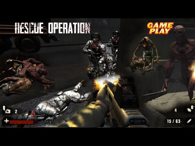 Rescue Operation ★ Gameplay ★ PC Steam Shooter game 2021 ★ HD 1080p60FPS