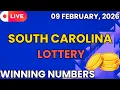 South Carolina Midday Lottery Results For - 09 Feb 2026