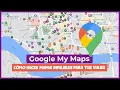 COMO CREAR MAPAS CON GOOGLE MY MAPS PASO A PASO
