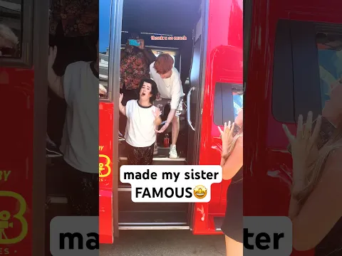 I Made My Sis Famous🤩