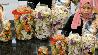 Pickled Mixed Vegetables In A Minute Without Complications 