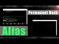 Linux How To Set Up Permanent Bash Alias