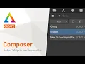 Singular s Composer - Adding Widgets to a Composition