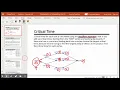Mathematics of Scheduling Part 2 of 2 Critical Time Algorithm