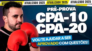 [PROVAS 2025] Pré-prova CPA-10 e CPA-20 Ep. 83 📖 - ANBIMA