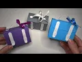 Make back to school Backpack Box Template Tutorial